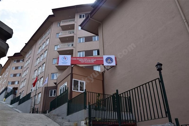 Abdullah Sabri Efendi Kyk Erkek Öğrenci Yurdu - Zonguldak KYK öğrenci yurdu dış görünüşü