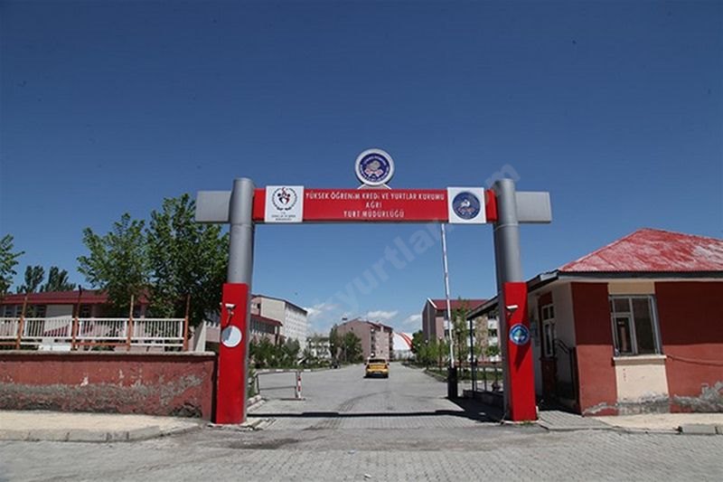 Ağrı Kyk Kız Öğrenci Yurdu - Ağrı KYK öğrenci yurdu dış görünüşü