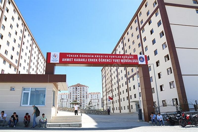 Ahmet Kabaklı Kyk Erkek Öğrenci Yurdu - Elazığ KYK öğrenci yurdu dış görünüşü
