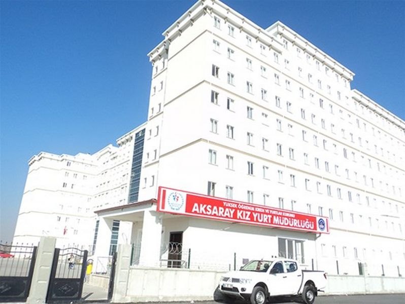 Aksaray Kyk Kız Öğrenci Yurdu - Aksaray KYK öğrenci yurdu dış görünüşü