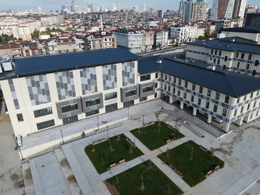Aliya İzzetbegoviç Kyk Kız Öğrenci Yurdu - İstanbul KYK öğrenci yurdu dış görünüşü