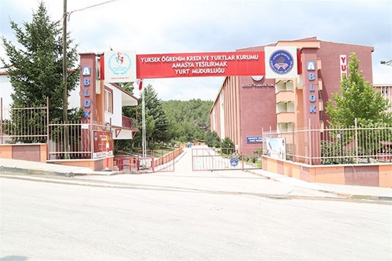 Amasya Yeşilırmak Kyk Kız Öğrenci Yurdu - Amasya KYK öğrenci yurdu dış görünüşü
