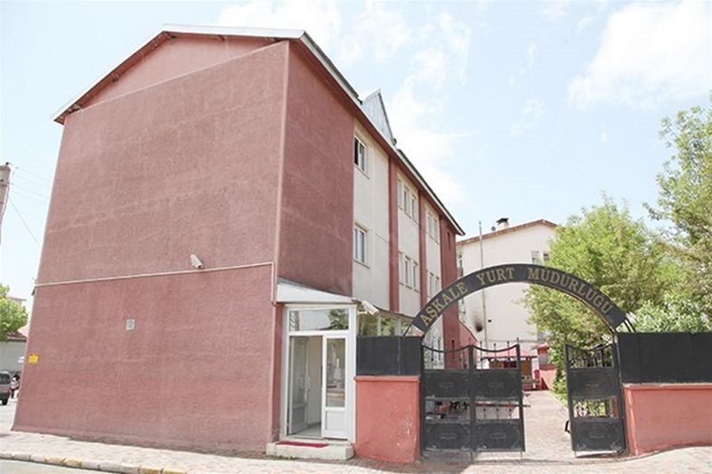 Aşkale Kyk Erkek Öğrenci Yurdu - Erzurum KYK öğrenci yurdu dış görünüşü