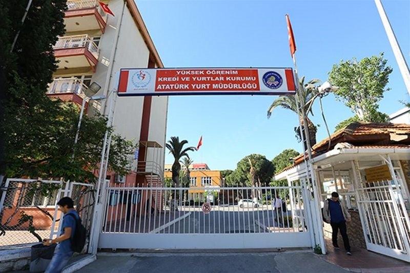 Atatürk İnciraltı Kyk Erkek Öğrenci Yurdu - İzmir KYK öğrenci yurdu dış görünüşü