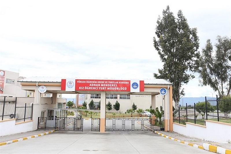 Adnan Menderes Kyk Kız ve Erkek Öğrenci Yurdu - Aydın KYK öğrenci yurdu dış görünüşü