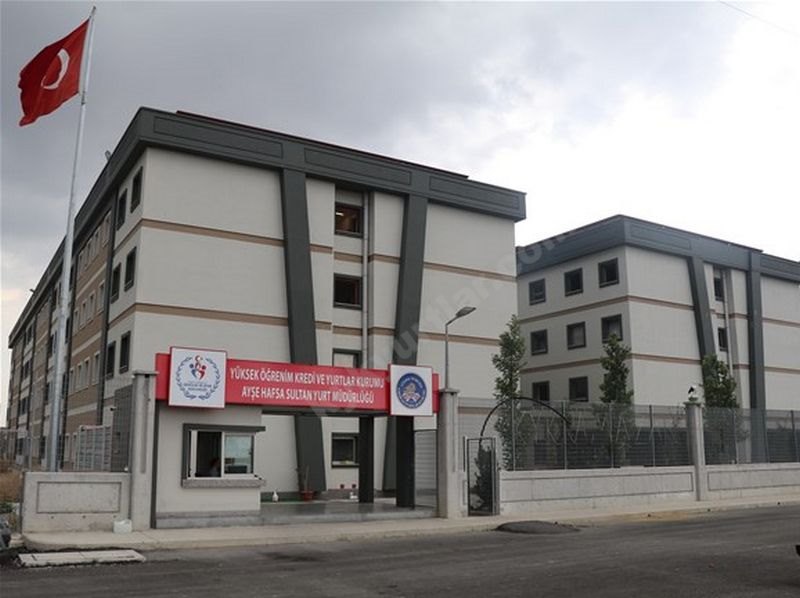 Ayşe Hafsa Sultan Kyk Erkek Öğrenci Yurdu - Manisa KYK öğrenci yurdu dış görünüşü