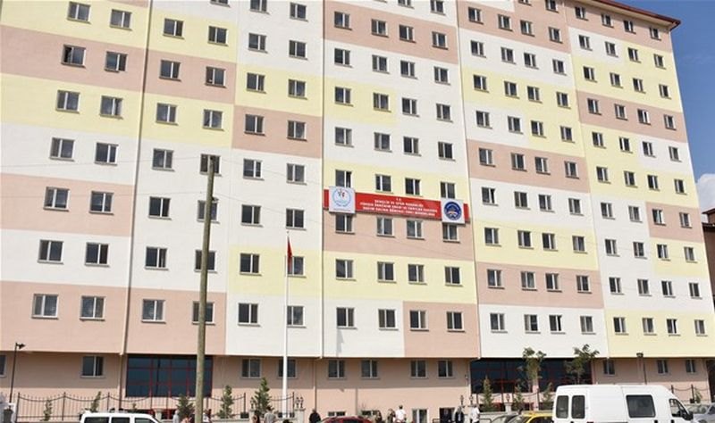 Bacım Sultan Kyk Kız Öğrenci Yurdu - Afyonkarahisar KYK öğrenci yurdu dış görünüşü
