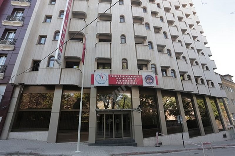 Ulus Kyk Erkek Öğrenci Yurdu - Ankara KYK öğrenci yurdu dış görünüşü