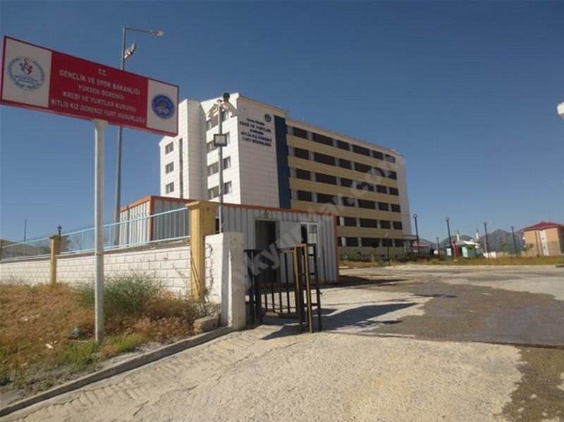 Bitlis Kyk Kız Öğrenci Yurdu - Bitlis KYK öğrenci yurdu dış görünüşü