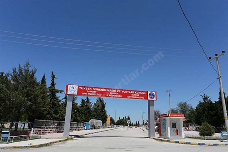 Burdur Kyk Kız ve Erkek Öğrenci Yurdu - Burdur KYK öğrenci yurdu dış görünüşü