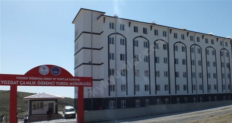 Çamlık Kyk Erkek Öğrenci Yurdu - Yozgat KYK öğrenci yurdu dış görünüşü