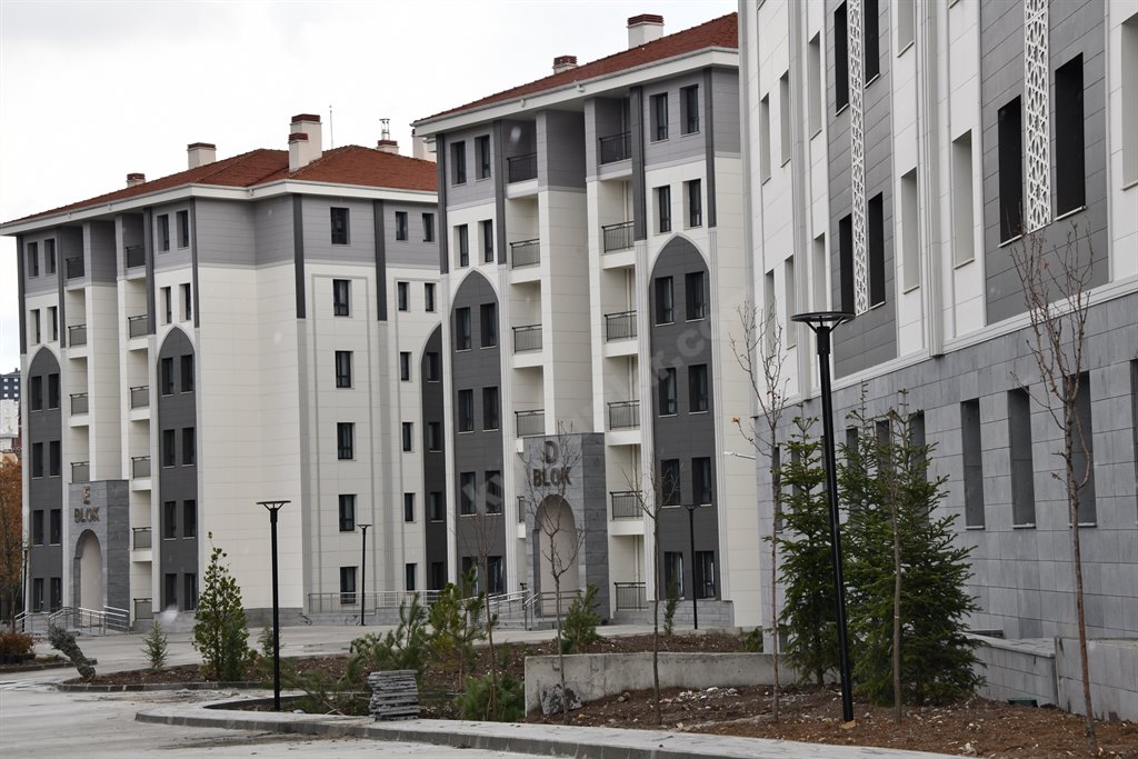 Cebeci Site Kyk Kız Öğrenci Yurdu - Ankara KYK öğrenci yurdu dış görünüşü