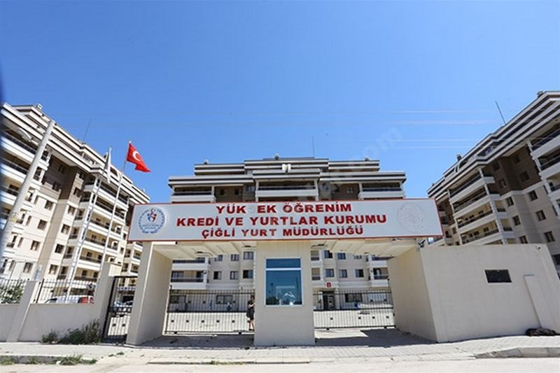 Çiğli Kyk Erkek Öğrenci Yurdu - İzmir KYK öğrenci yurdu dış görünüşü