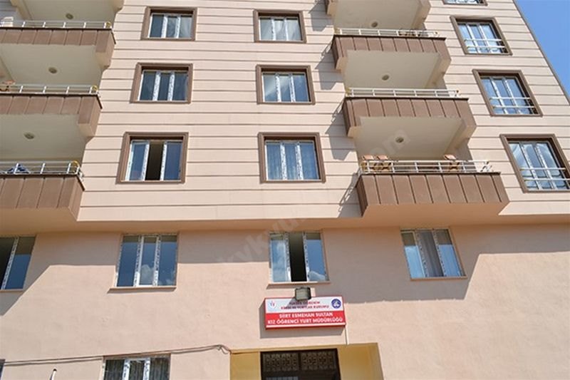Esmehan Sultan Kyk Kız Öğrenci Yurdu - Siirt KYK öğrenci yurdu dış görünüşü