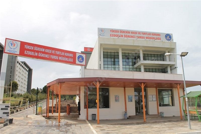 Ezogelin Kyk Kız Öğrenci Yurdu - Gaziantep KYK öğrenci yurdu dış görünüşü