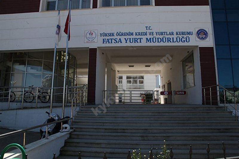 Fatsa Kyk Kız Ve Erkek Öğrenci Yurdu - Ordu KYK öğrenci yurdu dış görünüşü