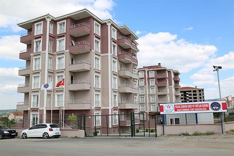 Gazi Evrenos Kyk Erkek Öğrenci Yurdu - Edirne KYK öğrenci yurdu dış görünüşü