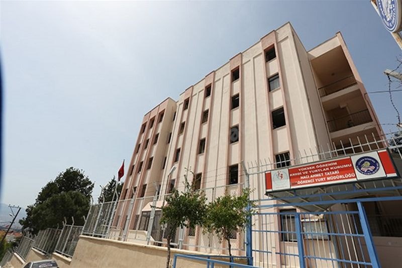 Hacı Ahmet Tatari Kyk Erkek Öğrenci Yurdu - İzmir KYK öğrenci yurdu dış görünüşü