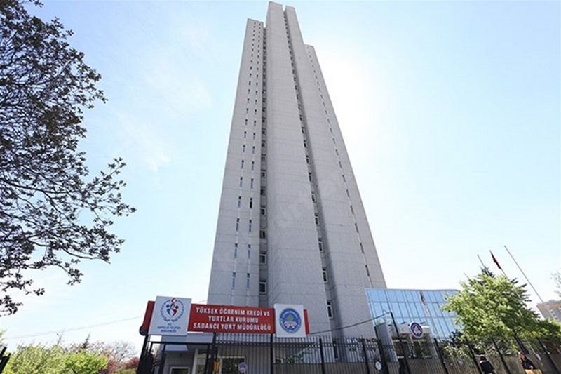 Hacı Ömer Sabancı Kyk Kız Öğrenci Yurdu - Ankara KYK öğrenci yurdu dış görünüşü