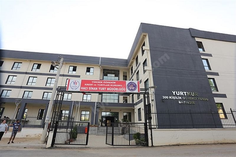 Hacı Sinan Kyk Kız Ve Erkek Öğrenci Yurdu - İzmir KYK öğrenci yurdu dış görünüşü