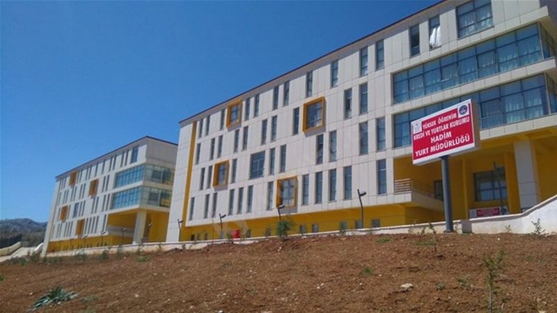 Hadim Kyk Kız Ve Erkek Öğrenci Yurdu - Konya KYK öğrenci yurdu dış görünüşü