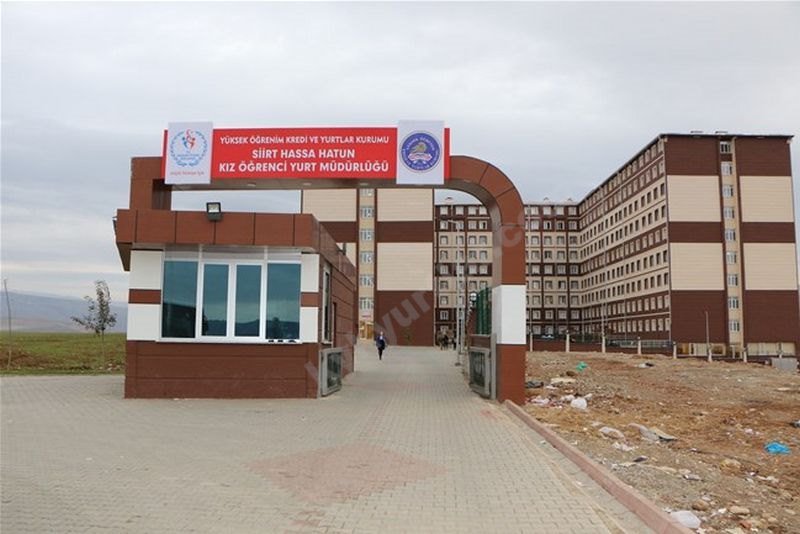 Hassa Hatun Kyk Kız Öğrenci Yurdu - Siirt KYK öğrenci yurdu dış görünüşü