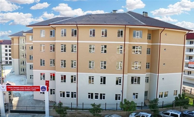 Hattat Emin Barın Kyk Erkek Öğrenci Yurdu - Bolu KYK öğrenci yurdu dış görünüşü