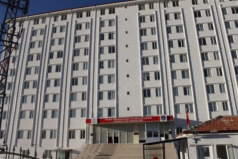 Hatuniye Kyk Kız Öğrenci Yurdu - Karaman KYK öğrenci yurdu dış görünüşü