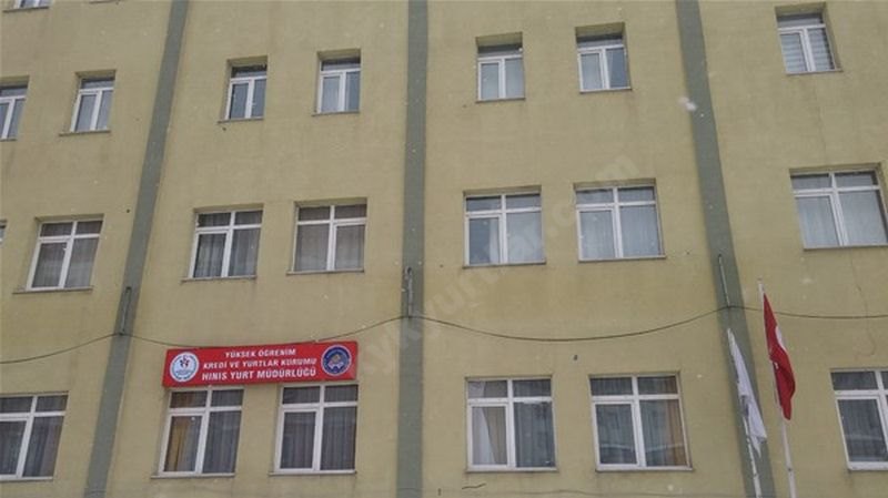 Hınıs Kyk Kız Öğrenci Yurdu - Erzurum KYK öğrenci yurdu dış görünüşü