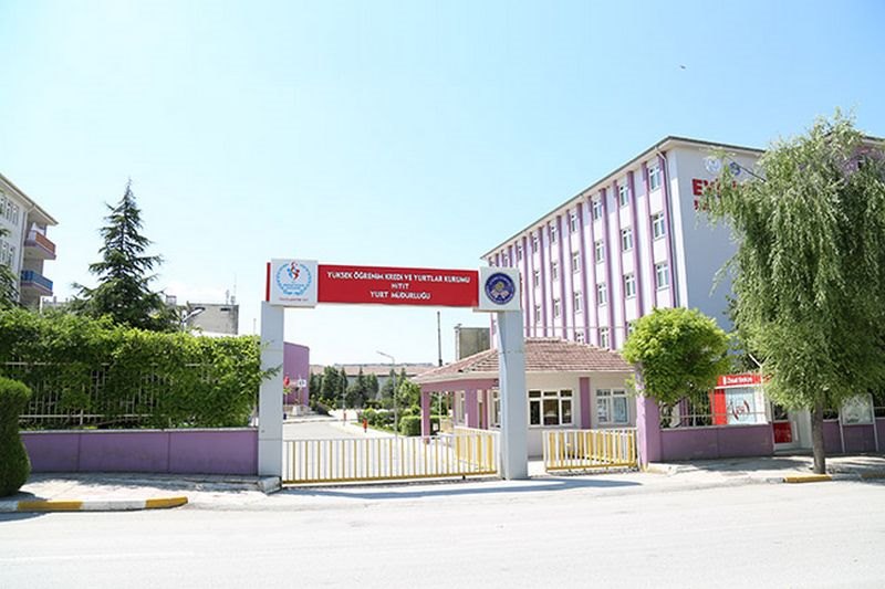 Hitit Kyk Kız Öğrenci Yurdu - Çorum KYK öğrenci yurdu dış görünüşü