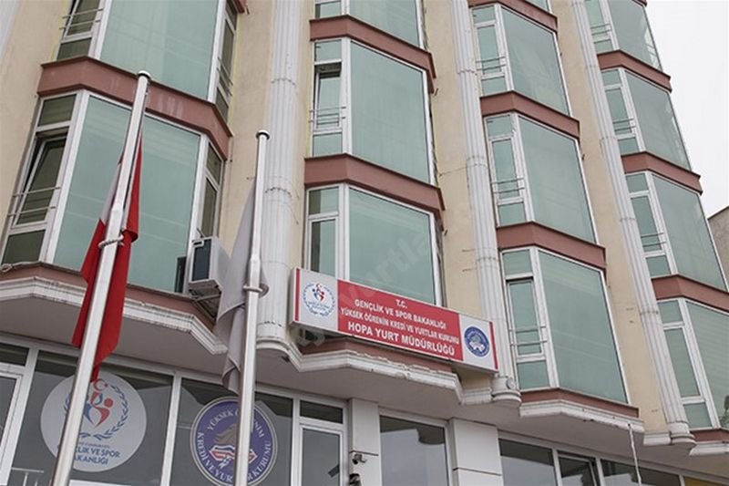 Hopa Kyk Kız Ve Erkek Öğrenci Yurdu - Artvin KYK öğrenci yurdu dış görünüşü