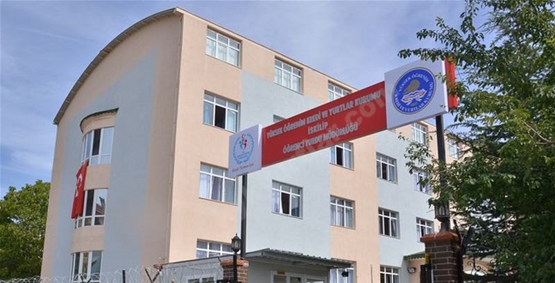 İskilip Kyk Kız Öğrenci Yurdu - Çorum KYK öğrenci yurdu dış görünüşü