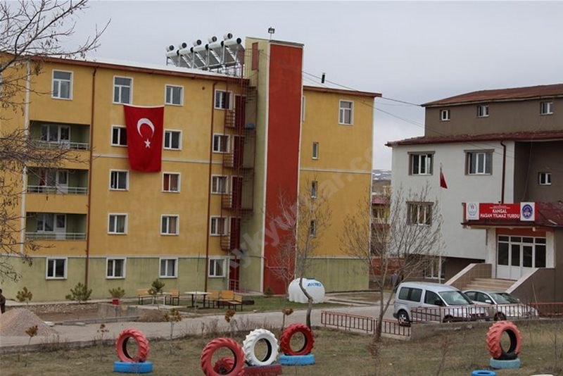 Kangal Hasan Yılmaz Kyk Kız Ve Erkek Öğrenci Yurdu - Sivas KYK öğrenci yurdu dış görünüşü