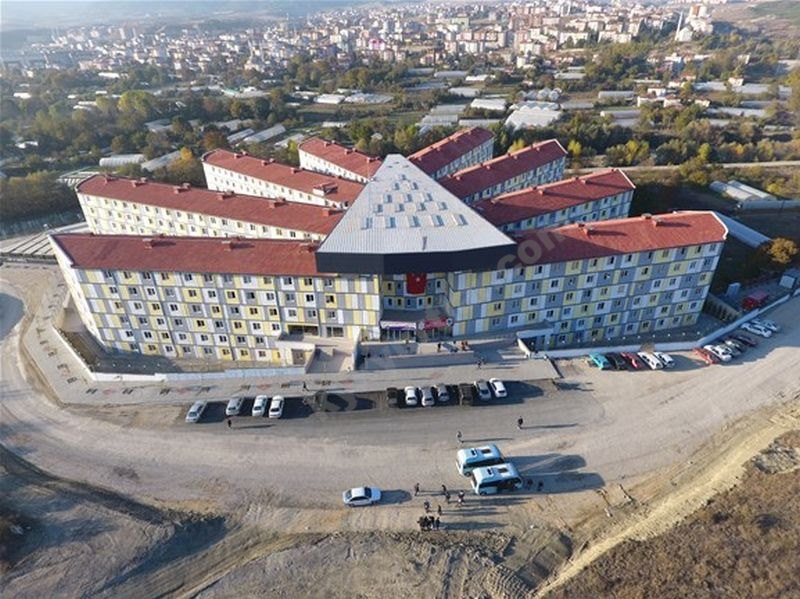 Karabük Bahaddin Gazi Kyk Erkek Öğrenci Yurdu - Karabük KYK öğrenci yurdu dış görünüşü