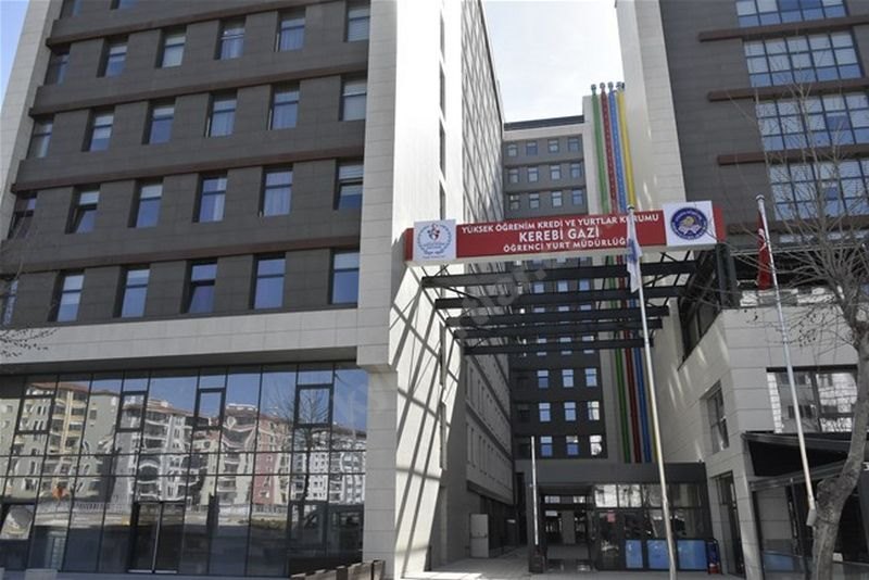 Kerebi Gazi Kyk Erkek Öğrenci Yurdu - Çorum KYK öğrenci yurdu dış görünüşü