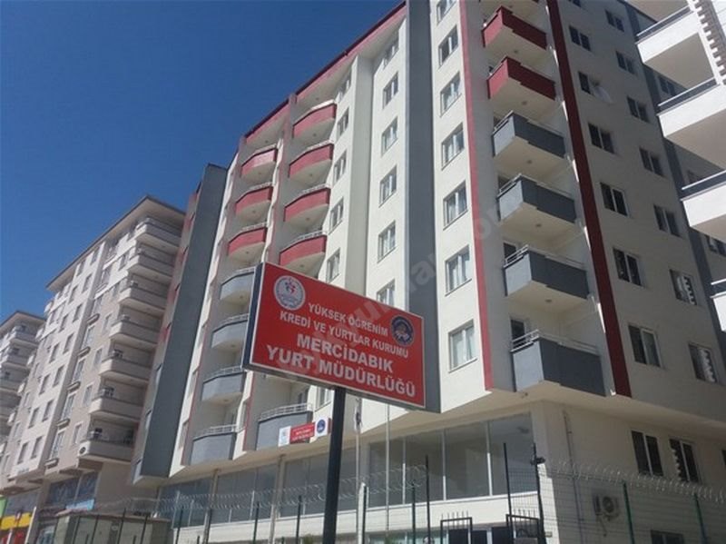 Kilis Mercidabık Kyk Kız Öğrenci Yurdu - Kilis KYK öğrenci yurdu dış görünüşü