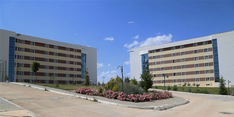 Kırşehir Ahi Evran Kyk Kız Öğrenci Yurdu - Kırşehir KYK öğrenci yurdu dış görünüşü