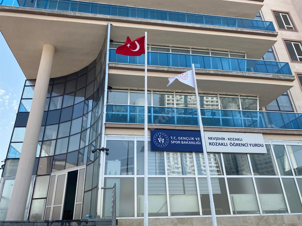 Kozaklı Kyk Kız Öğrenci Yurdu - Nevşehir KYK öğrenci yurdu dış görünüşü