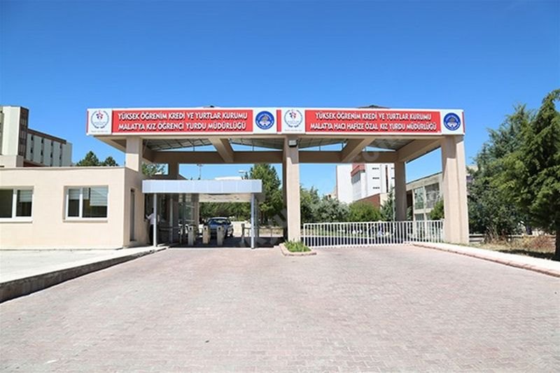 Malatya Kyk Kız Öğrenci Yurdu - Malatya KYK öğrenci yurdu dış görünüşü