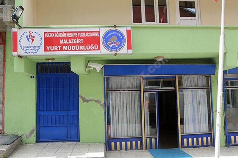 Malazgirt Kyk Kız Ve Erkek Öğrenci Yurdu - Muş KYK öğrenci yurdu dış görünüşü