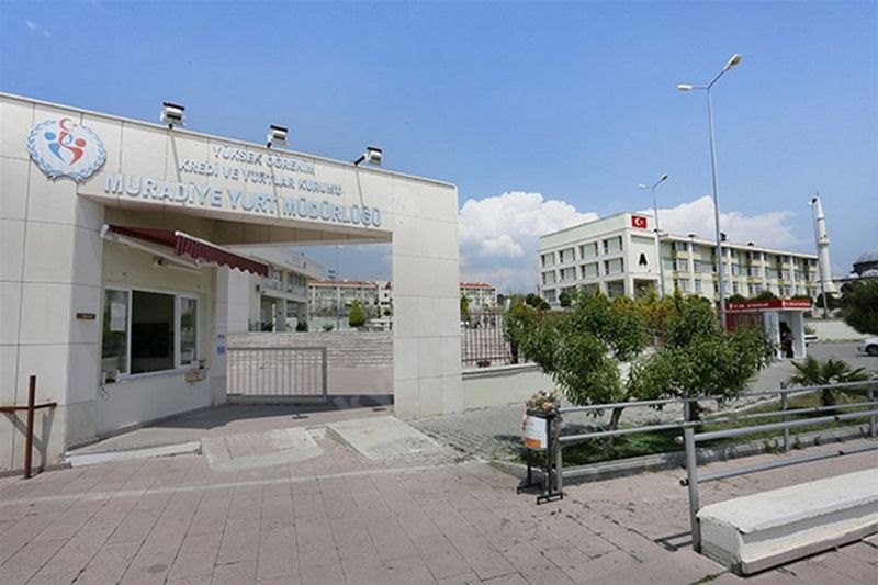 Manisa Muradiye Kyk Kız Öğrenci Yurdu - Manisa KYK öğrenci yurdu dış görünüşü