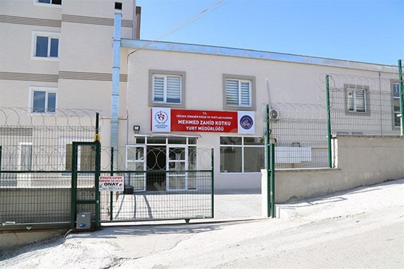 Mehmed Zahid Kotku Kyk Erkek Öğrenci Yurdu - Bursa KYK öğrenci yurdu dış görünüşü