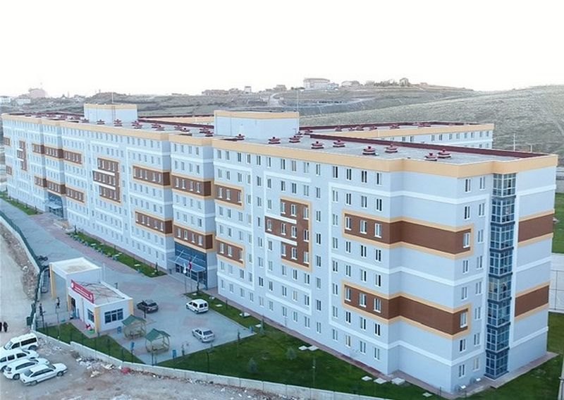 Mehmet Hacım Kyk Erkek Öğrenci Yurdu - Uşak KYK öğrenci yurdu dış görünüşü