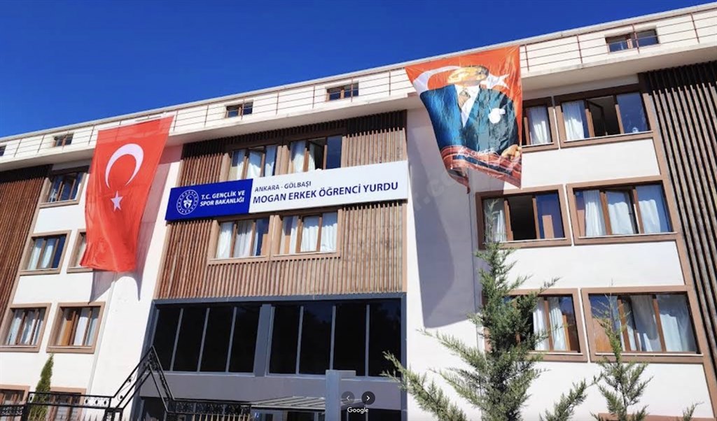 Mogan KYK Erkek Öğrenci Yurdu - Ankara KYK öğrenci yurdu dış görünüşü