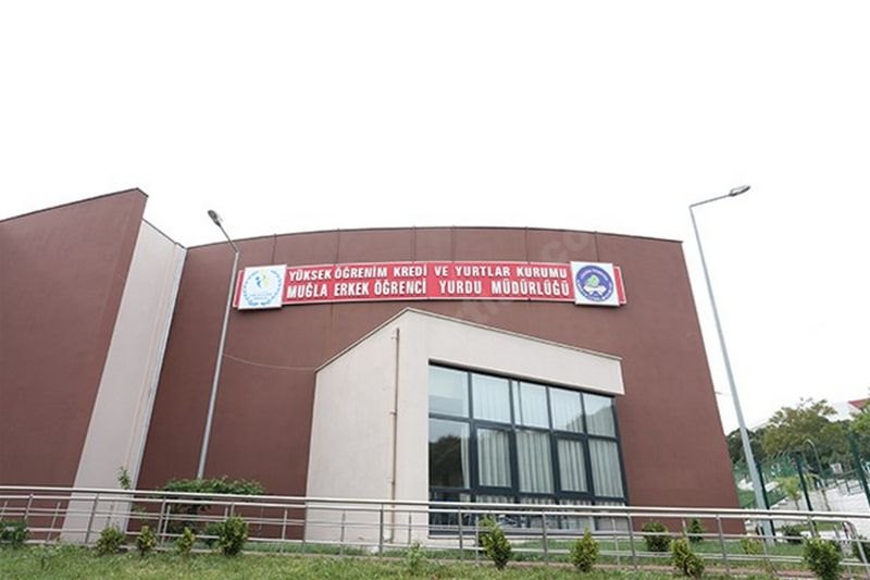 Muğla Kyk Erkek Öğrenci Yurdu - Muğla KYK öğrenci yurdu dış görünüşü
