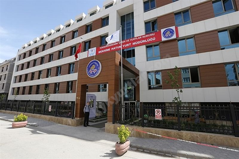 Mükrime Hatun Kyk Kız Öğrenci Yurdu - Eskişehir KYK öğrenci yurdu dış görünüşü