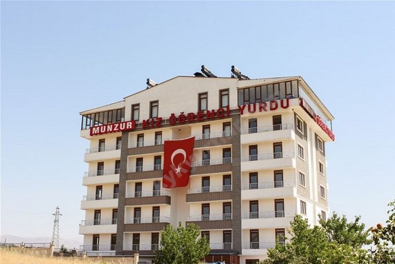 Munzur Kyk Erkek Öğrenci Yurdu - Tunceli KYK öğrenci yurdu dış görünüşü