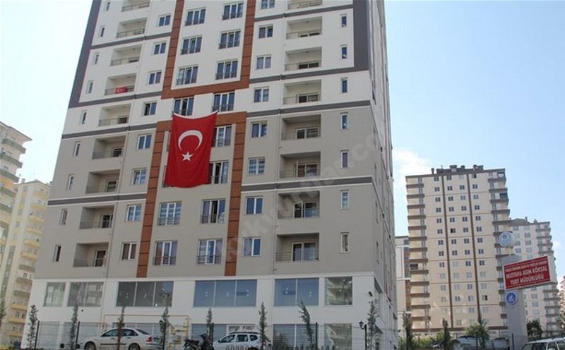 Mustafa Asım Köksal Kyk Kız Öğrenci Yurdu - Kayseri KYK öğrenci yurdu dış görünüşü