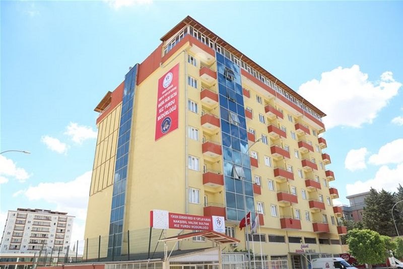 Nakşidil Valide Sultan Kyk Kız Öğrenci Yurdu - Kilis KYK öğrenci yurdu dış görünüşü