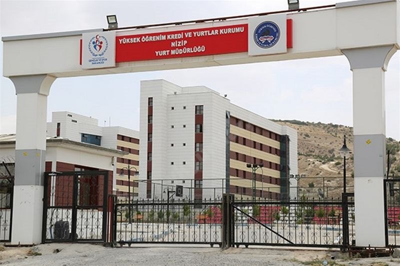 Nizip Kyk Kız Ve Erkek Öğrenci Yurdu - Gaziantep KYK öğrenci yurdu dış görünüşü